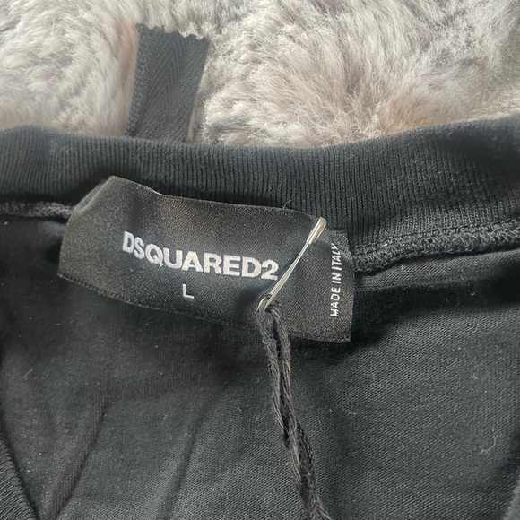 Dsquared2 T-shirt with a printed logo Sz L - Picture 8 of 8